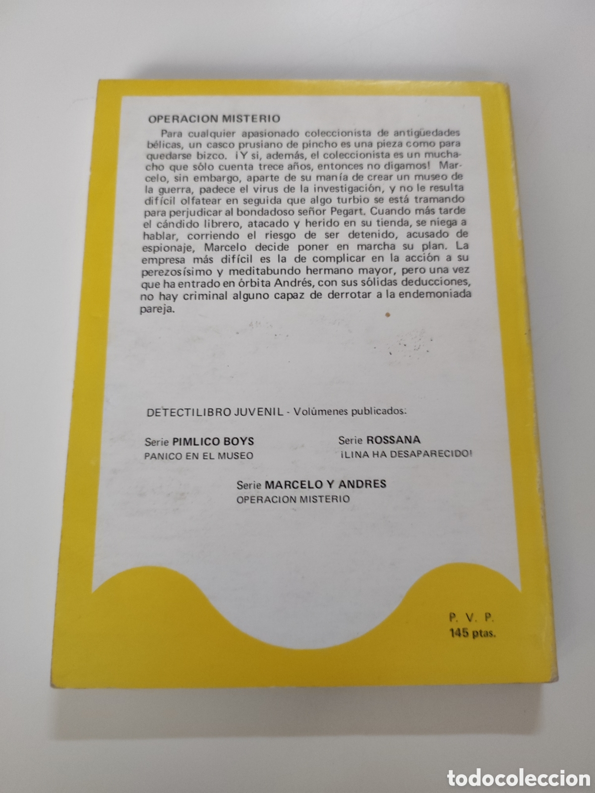 Libros de segunda mano: OPERACION MISTERIO - Giulia Sarno - Foto 2
