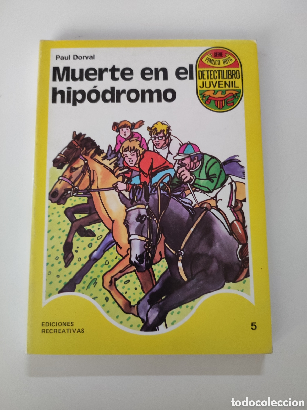 Libros de segunda mano: MUERTE EN EL HIPODROMO - Paul Dorval - Foto 1