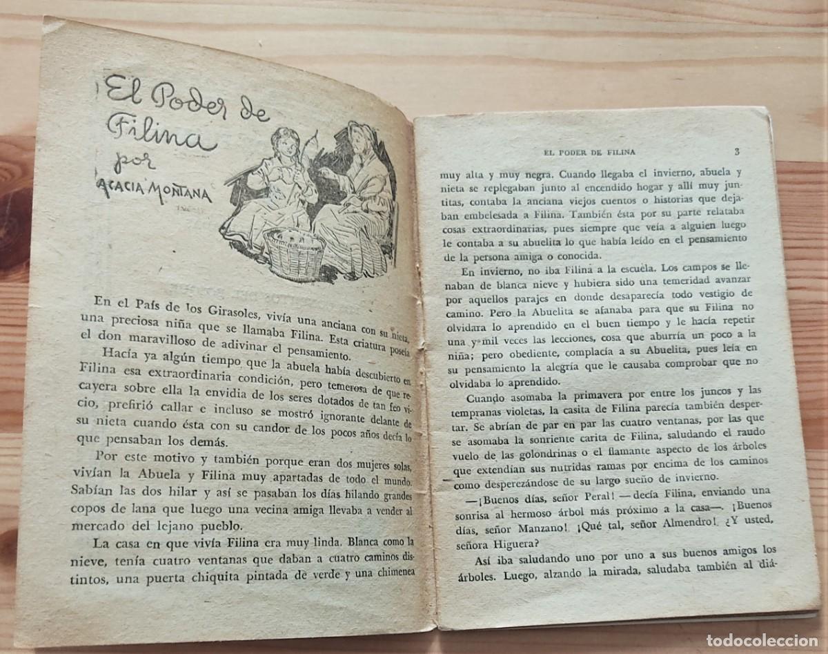 Libros de segunda mano: COLECCI&Oacute;N MARUJITA N&ordm; 329 - EL PODER DE FILINA - EDITORIAL MOLINO - Foto 4