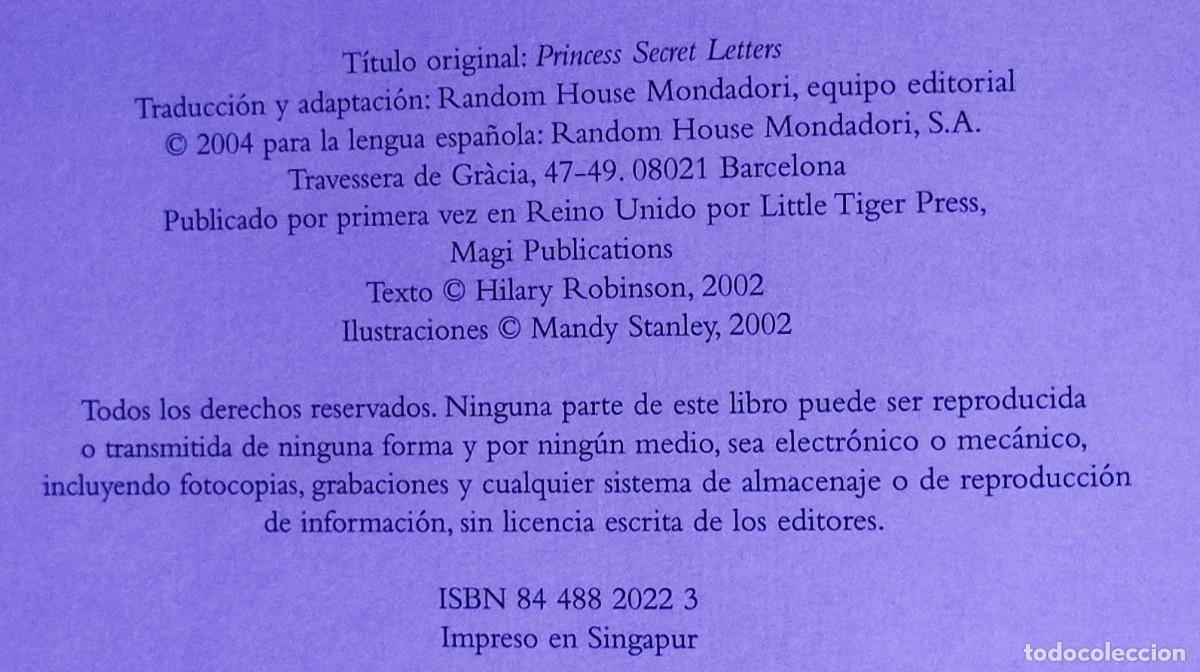 Libros de segunda mano: LOS SECRETOS DE LA PRINCESA - A&Ntilde;O 2002. - Foto 8