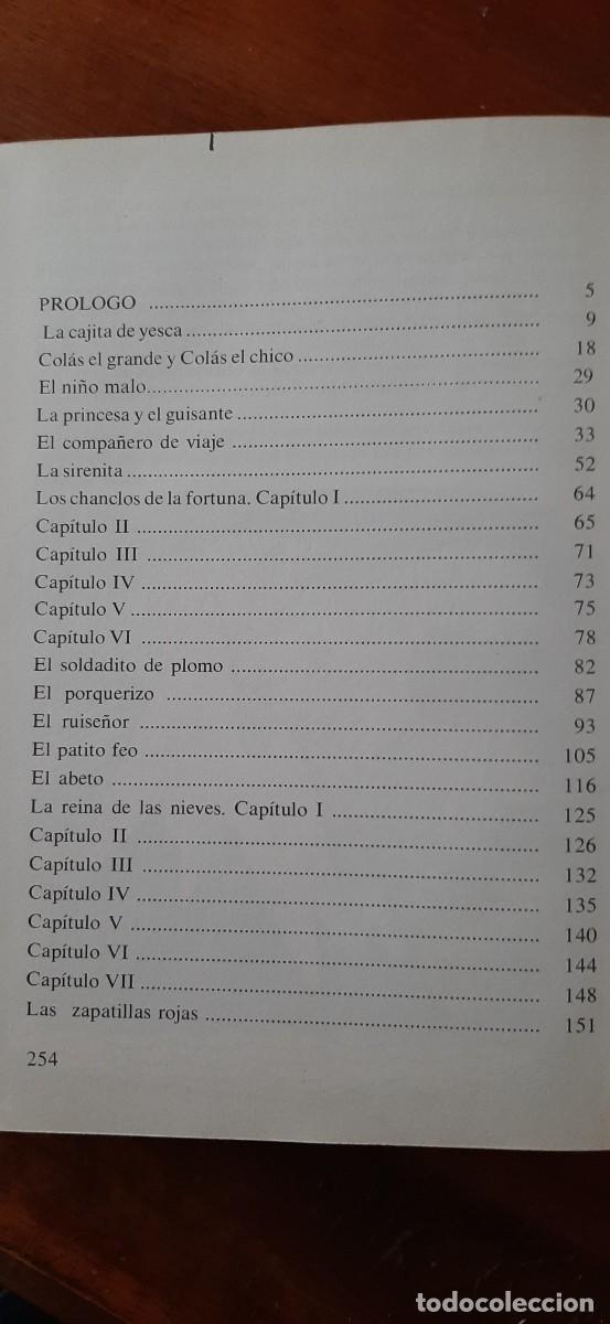 Libros de segunda mano: CUENTOS DE ANDERSEN. EDITORIAL EVEREST. 1972 - Foto 9