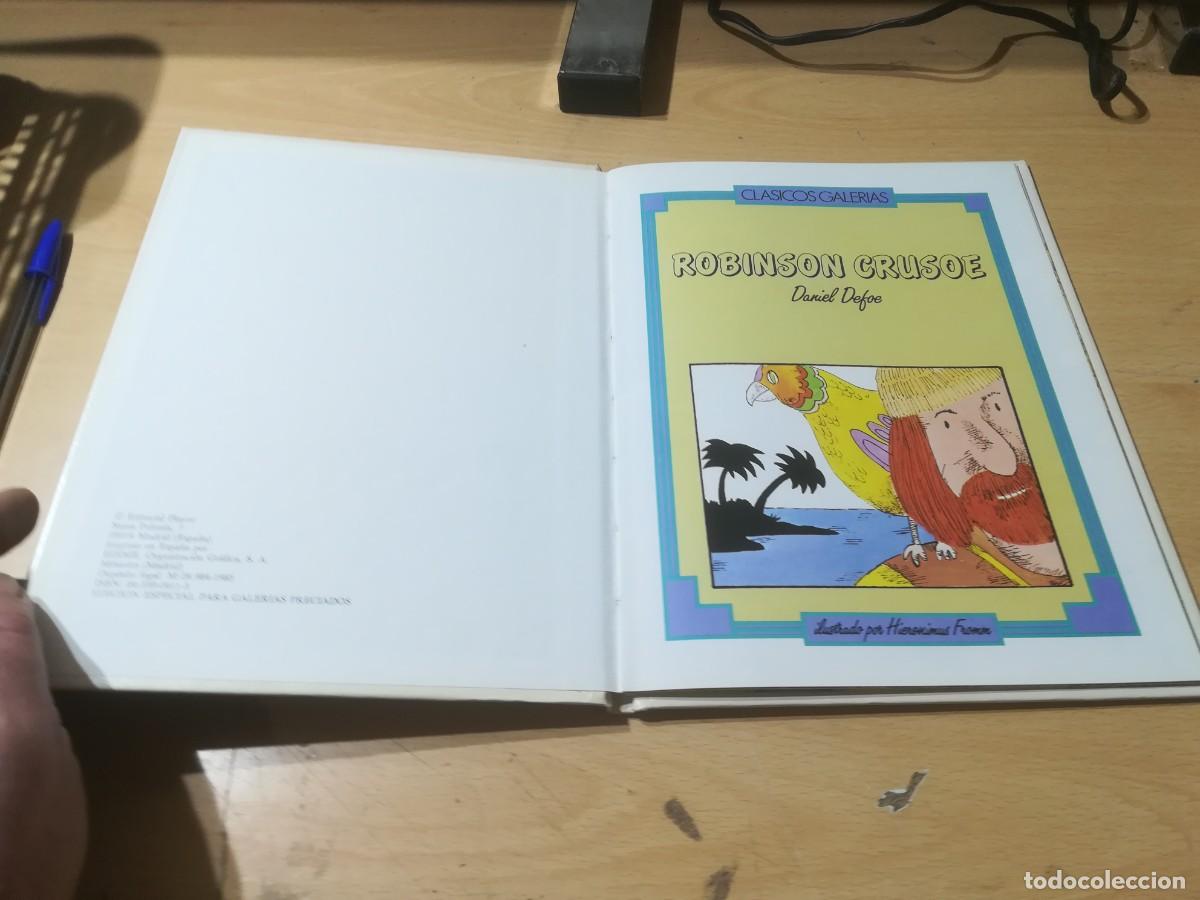 Libros de segunda mano: ROBINSON CRUSOE / DANIEL DEFOE / A&Ntilde;16 / EDITORIAL PLAYOR - Foto 3