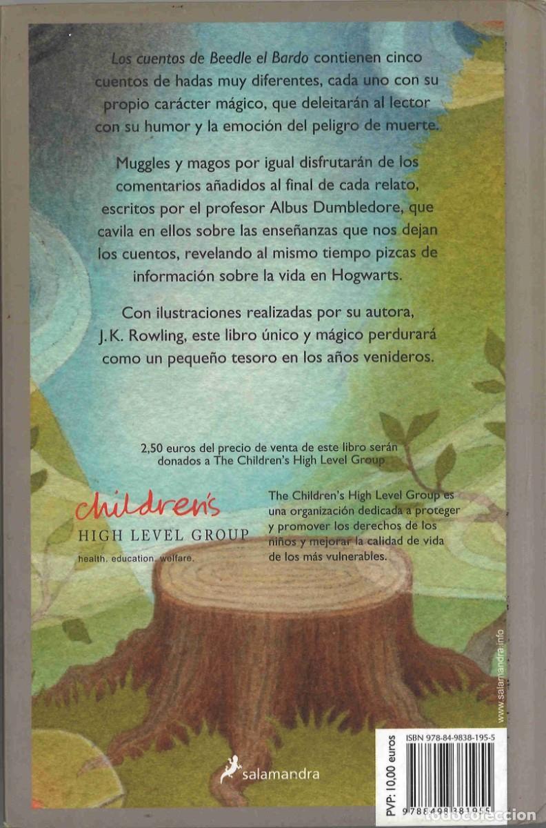 Libros de segunda mano: J.K. Rowling. Los cuentos de Beedle el Bardo. 2008 - Foto 2