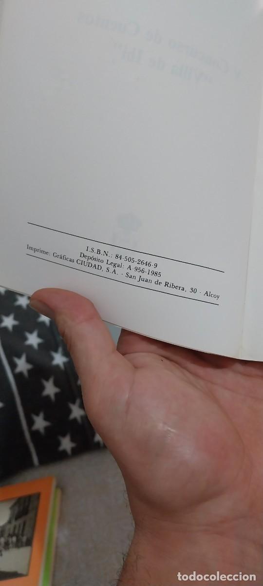 Libros de segunda mano: Libro V Concurso de cuentos Villa de Ibi 1985 - Foto 3
