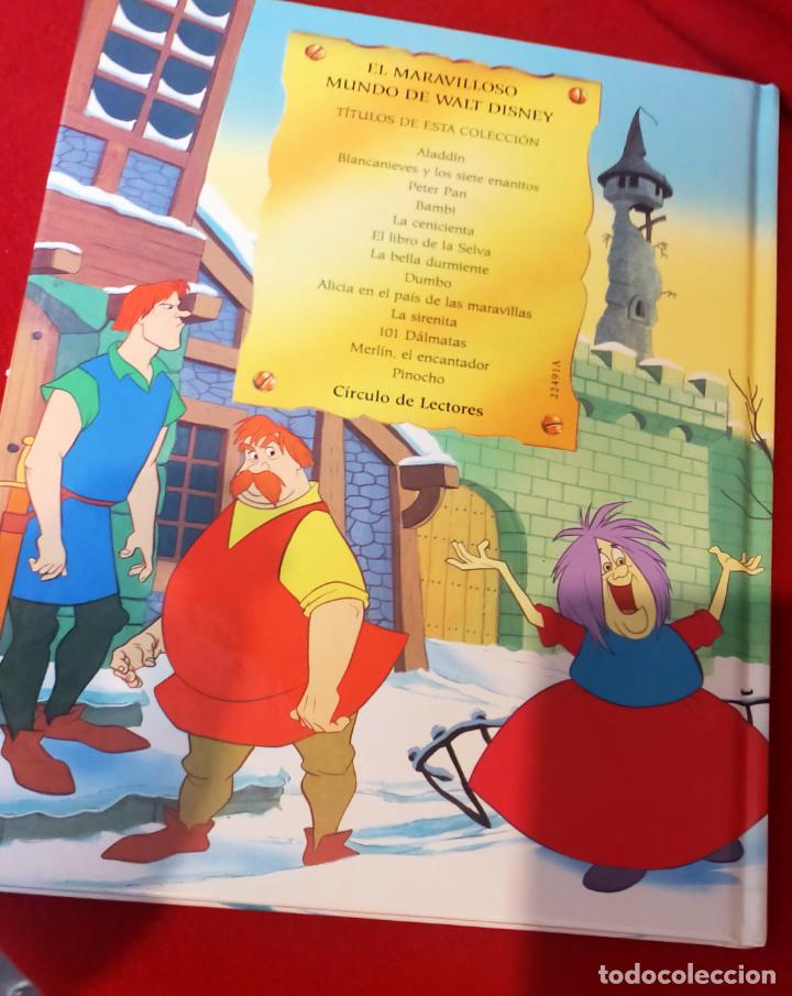 Libros de segunda mano: MERL&Iacute;N, EL ENCANTADOR - DISNEY - C&Iacute;RCULO DE LECTORES. - Foto 2