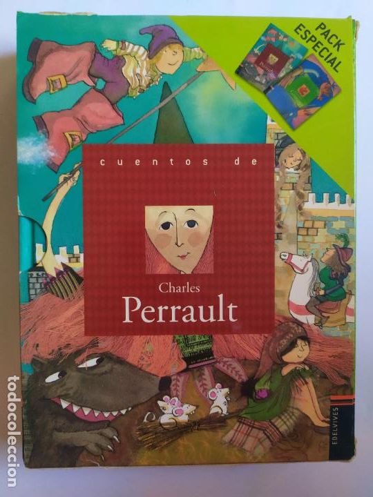 Libros de segunda mano: CUENTOS DE LOS HERMANOS GRIMM Y PERRAULT 2 LIBROS. EDELVIVES - Foto 2