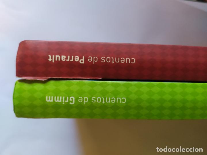 Libros de segunda mano: CUENTOS DE LOS HERMANOS GRIMM Y PERRAULT 2 LIBROS. EDELVIVES - Foto 4