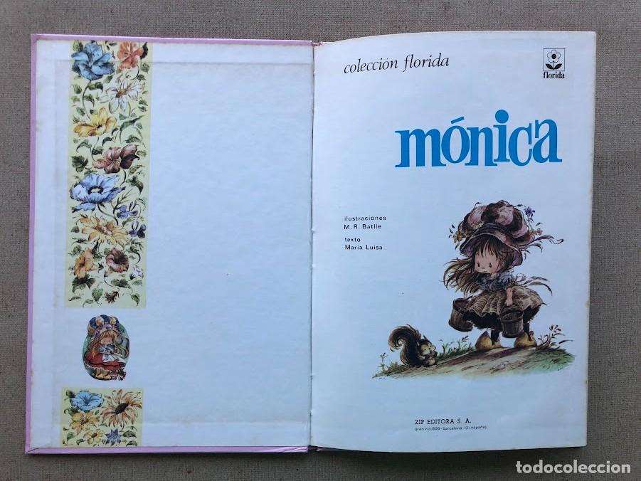 Libros de segunda mano: M&oacute;nica / Colecci&oacute;n Florida / Zip Editora s/a - Foto 3
