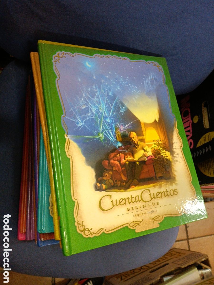 Libros de segunda mano: CUENTACUENTOS BILING&Uuml;E. ESPA&Ntilde;OL-INGLES. 12 VOL. RUEDA, 2007 - Foto 1