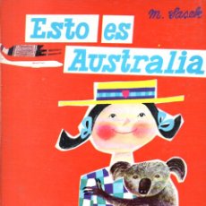 Libros de segunda mano: SASEK : ESTO ES AUSTRALIA (MOLINO, 1972)