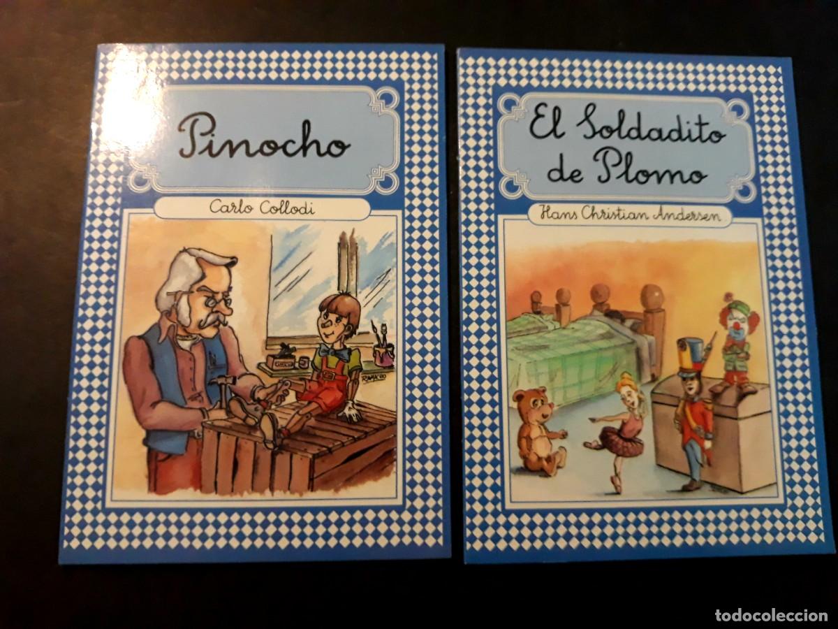 Libros de segunda mano: 2 Cuentos ( El Soldadito de Plomo y Pinocho ) Colecci&oacute;n Cl&aacute;sicos Infantiles Ediciones Izar 1993