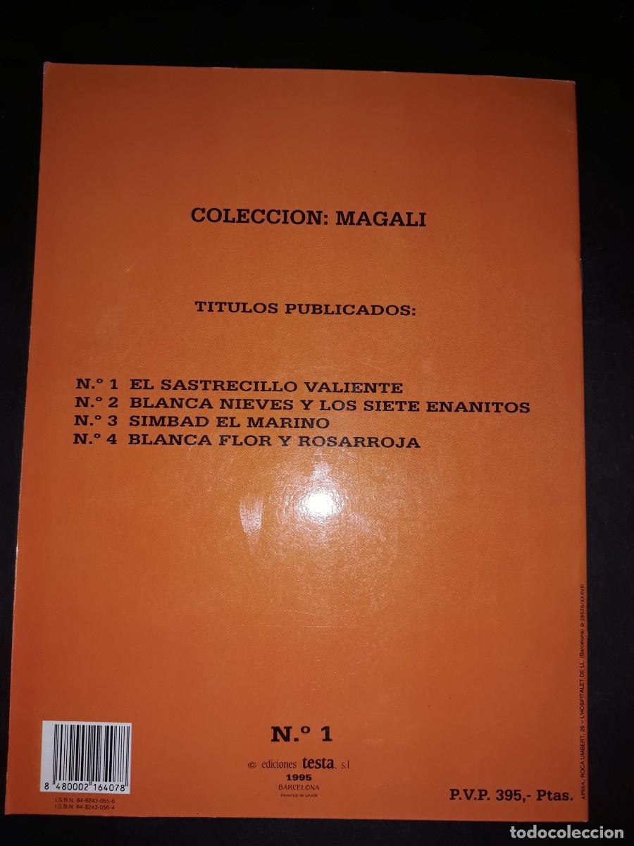 Libros de segunda mano: Cuento El Sastrecillo Valiente Colecci&oacute;n Magali N&ordm; 1 Ediciones Testa 1995 - Foto 3