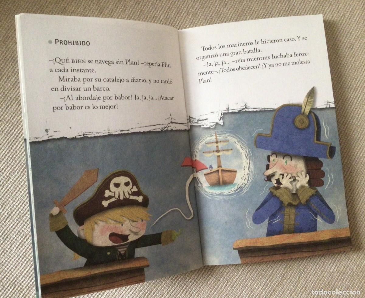 Libros de segunda mano: &rdquo;Pirata Plin, Pirata Plan&rdquo; de Paloma S&aacute;nchez Ibarz&aacute;bal. - Foto 4
