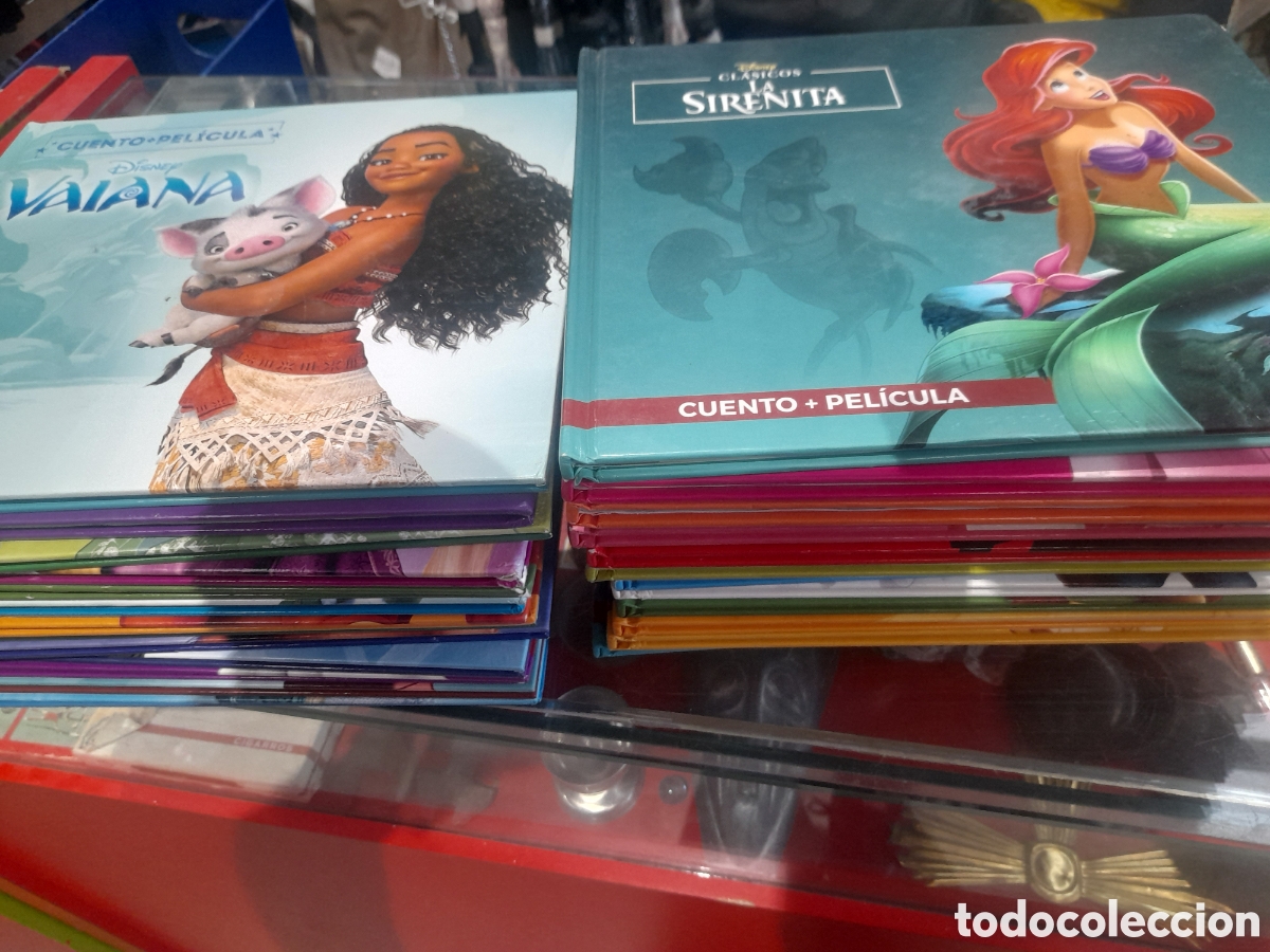 Libros de segunda mano: Lote de 27 cuentos Disney Cl&aacute;sicos con Dvd