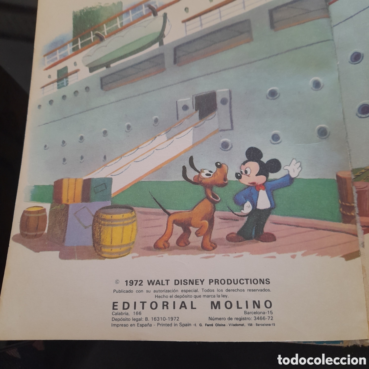 Libros de segunda mano: Pluto en alta mar. Disney - Foto 3