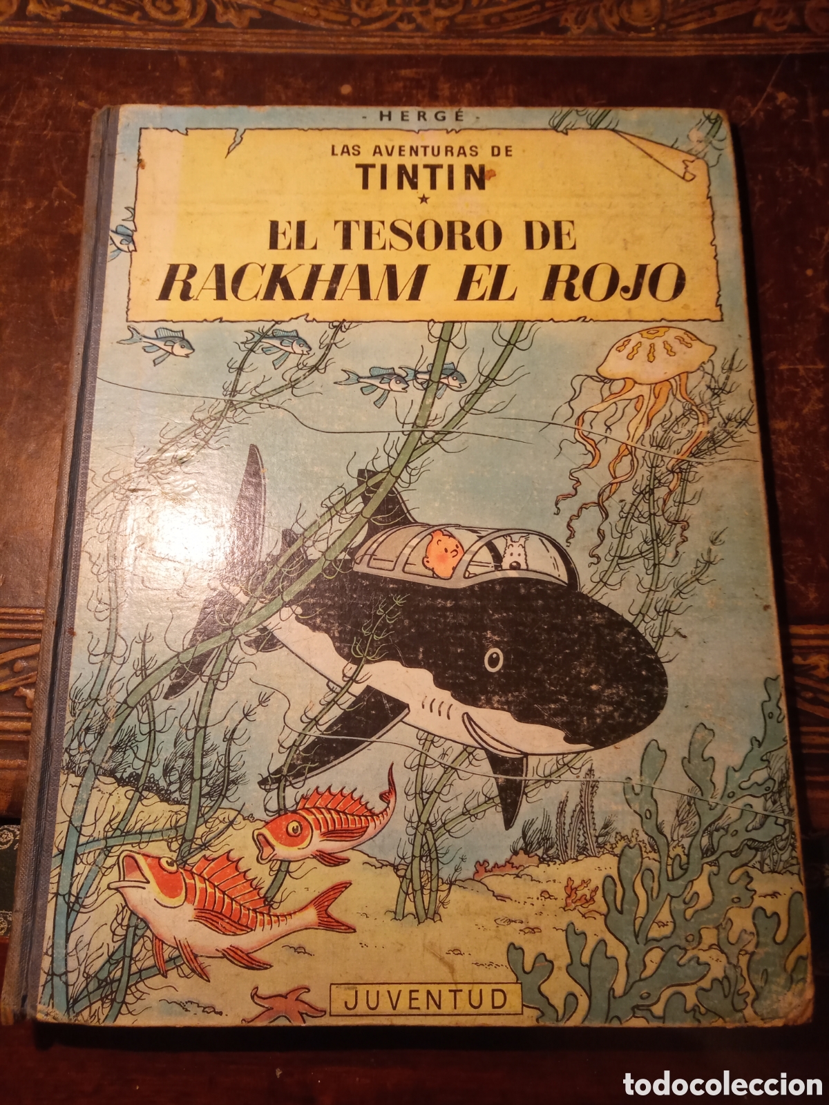 Libros de segunda mano: TINTIN EL TESORO DE RACKHAM EL ROJO. SEGUNDA EDICI&Oacute;N