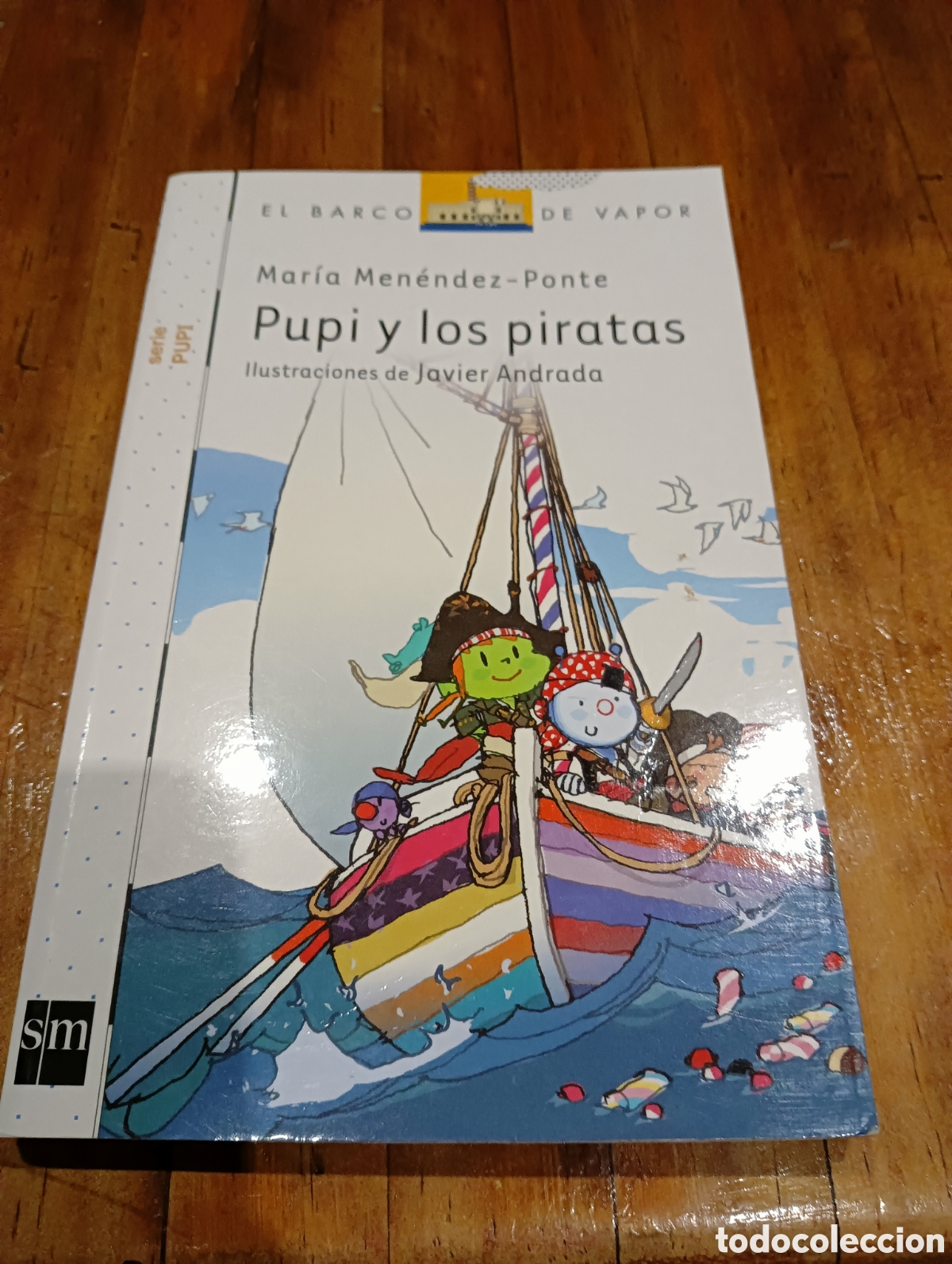 Libros de segunda mano: Pupi y los piratas 14 , El barco de vapor