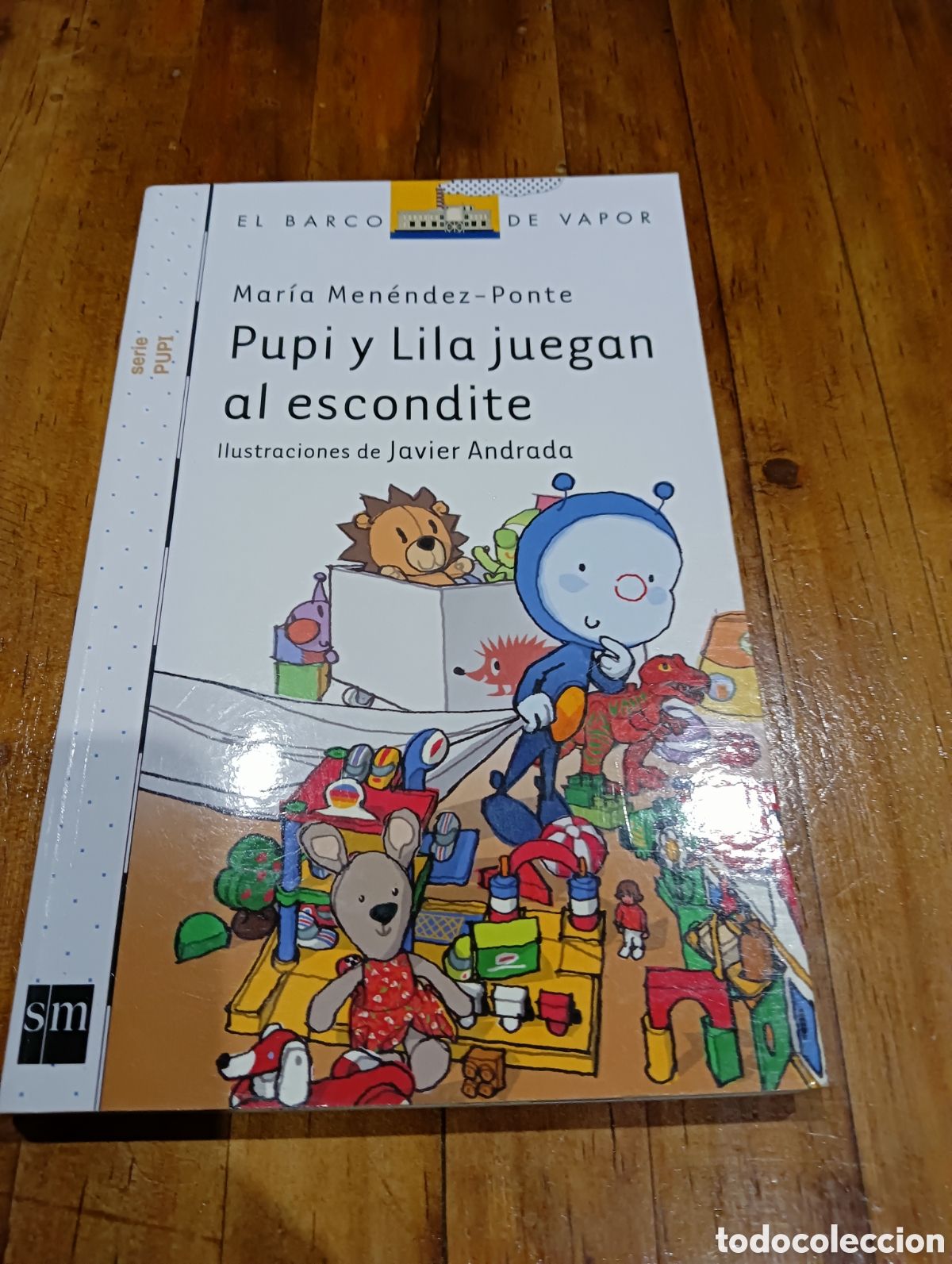 Libros de segunda mano: Pupi y lila juegan al escondite 12 , El barco de vapor