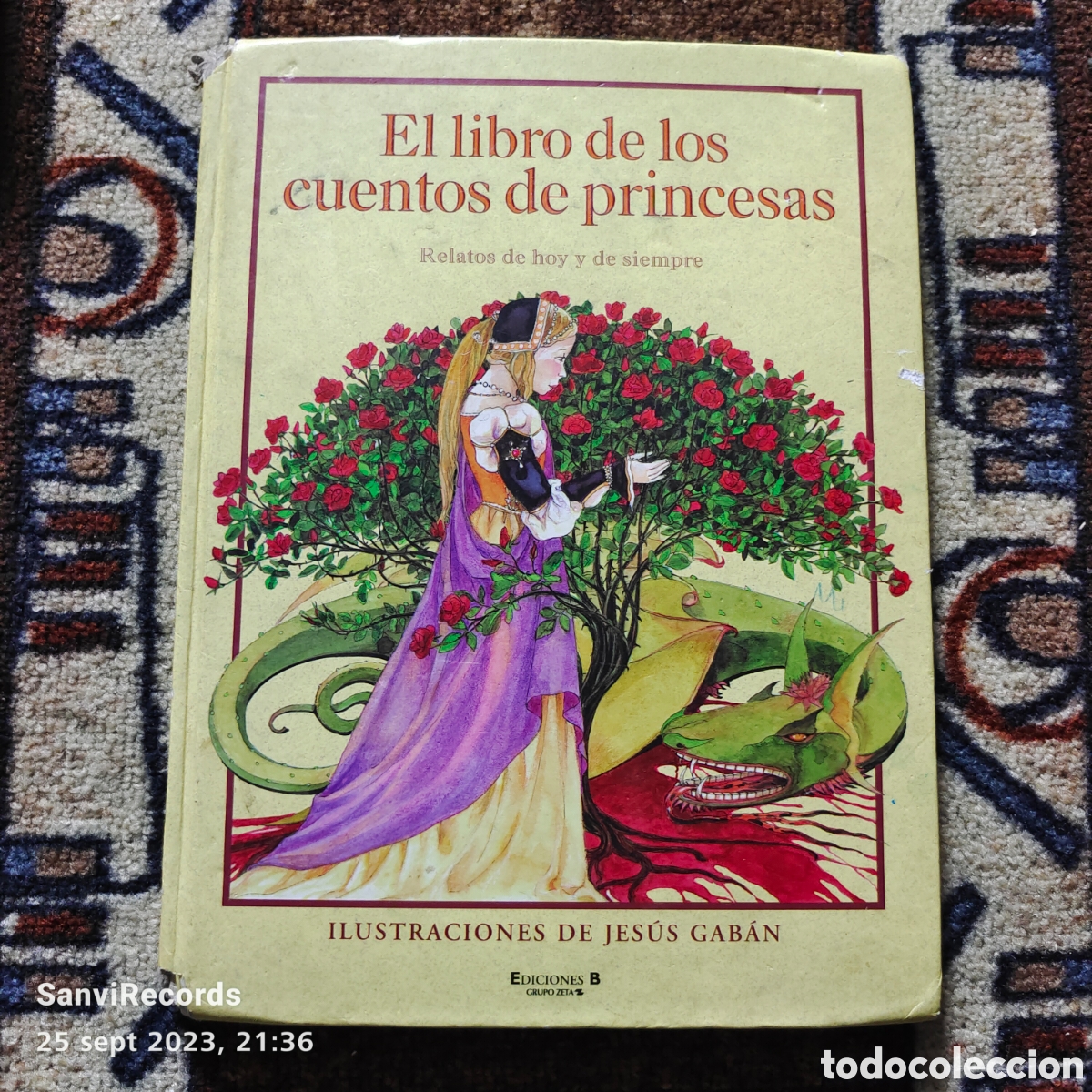 Libros de segunda mano: EL LIBRO DE LOS CUENTOS DE PRINCESAS (EDICIONES B) - Foto 1