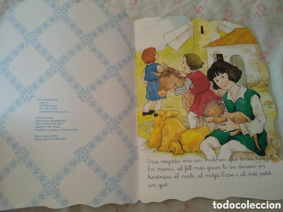 Libros de segunda mano: LIBRO EN CATAL&Aacute;N EL GAT AMB BOTES EDITORIAL COMBEL - Foto 3
