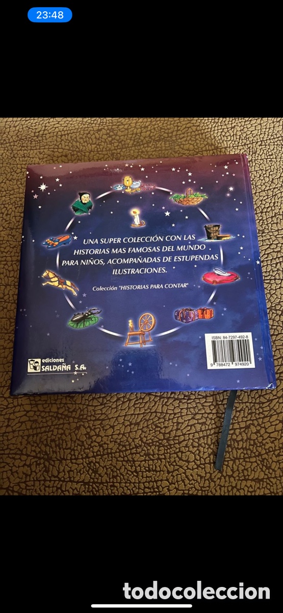 Libros de segunda mano: Libro &ldquo; Historias para contar&rdquo; con se&ntilde;ales de uso - Foto 2