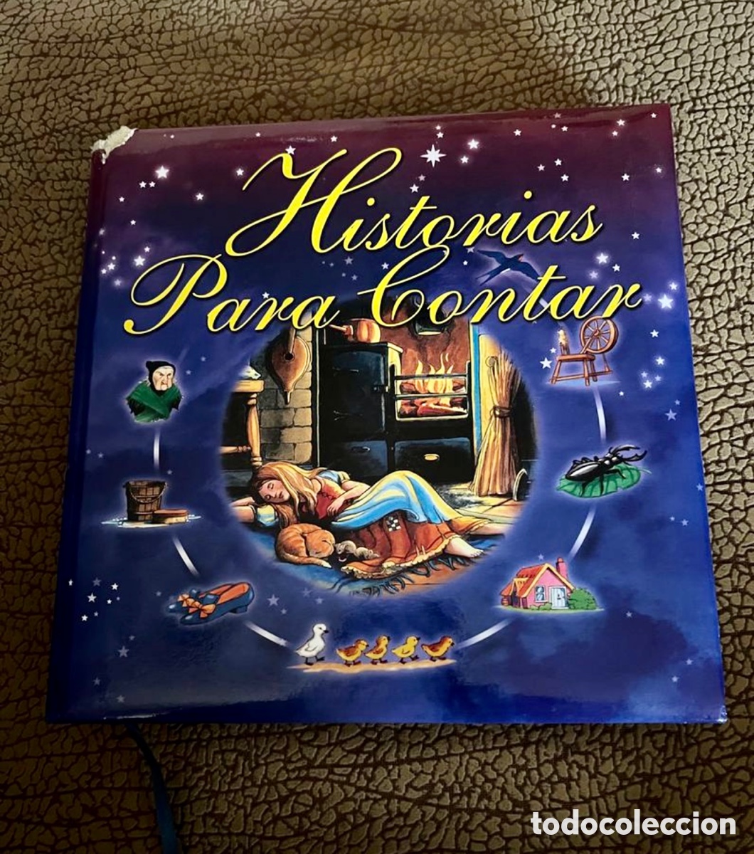 Libros de segunda mano: Libro &ldquo; Historias para contar&rdquo; con se&ntilde;ales de uso - Foto 1