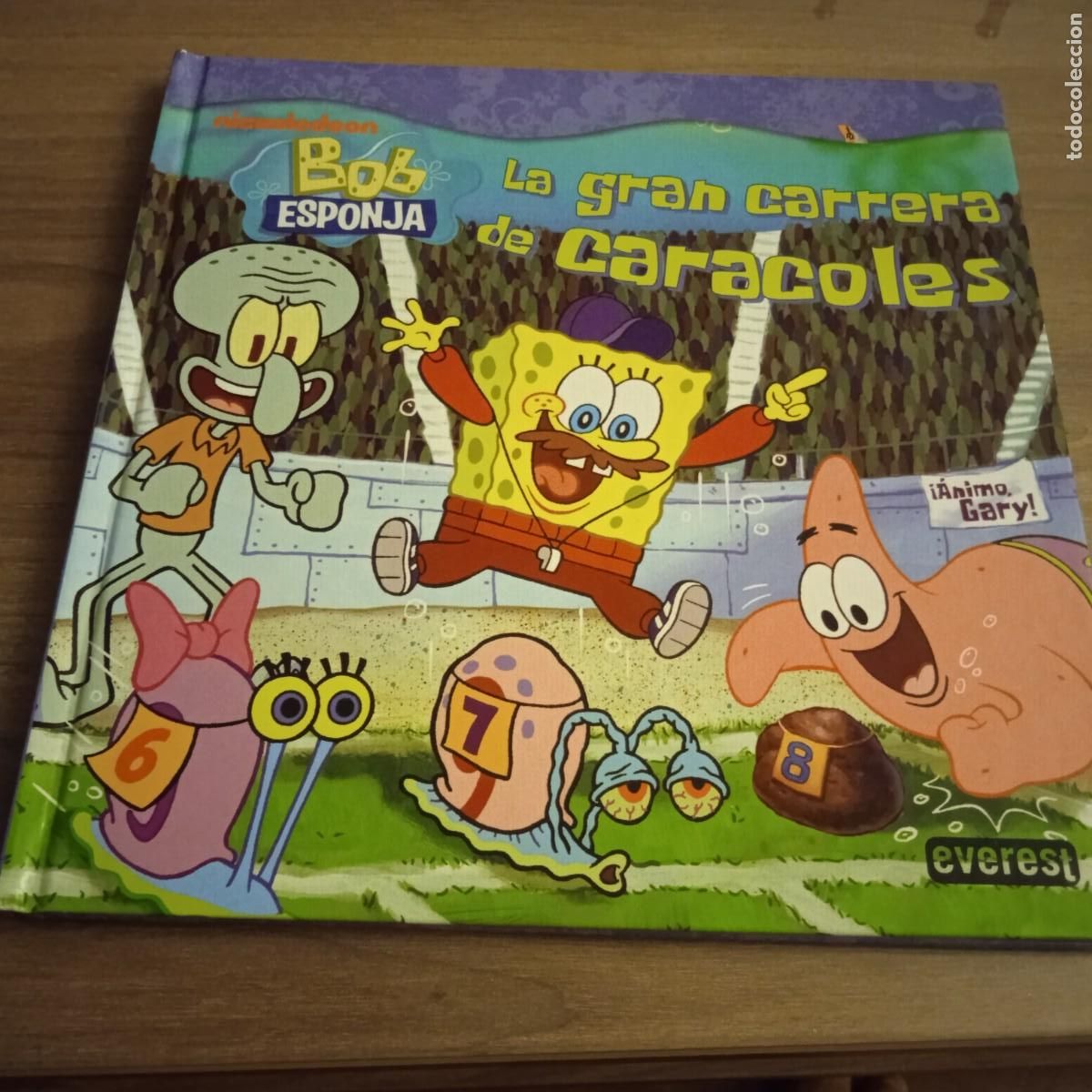 Libros de segunda mano: Bob Esponja. La gran carrera de caracoles - Foto 1