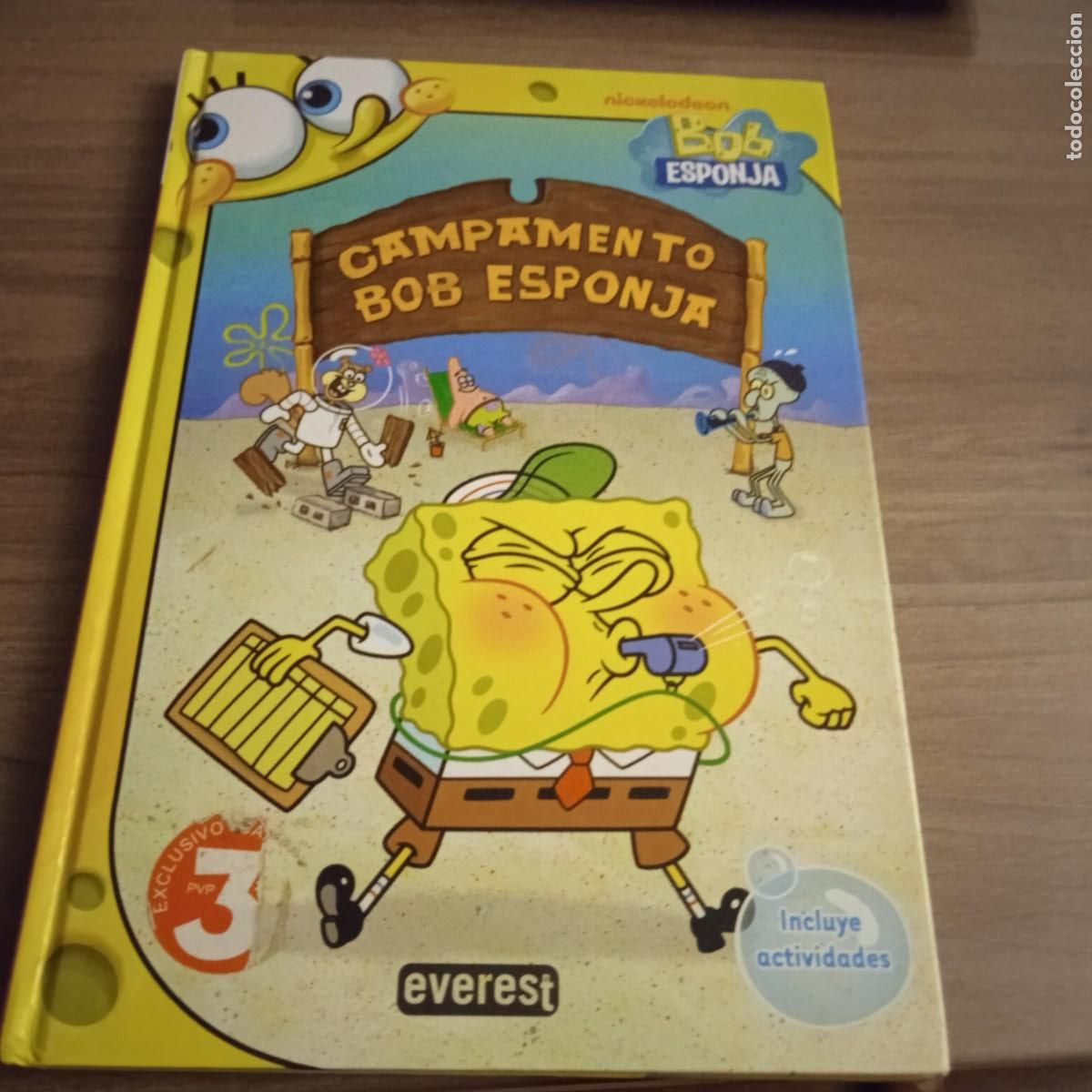 Libros de segunda mano: Bob Esponja. Campamento Bob Esponja - Foto 1