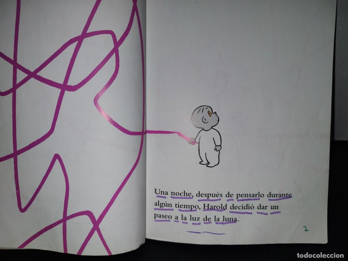 Libros de segunda mano: 77- HAROLD Y EL CRAY&Oacute;N MORADO - CROCKETT JOHNSON - Foto 6