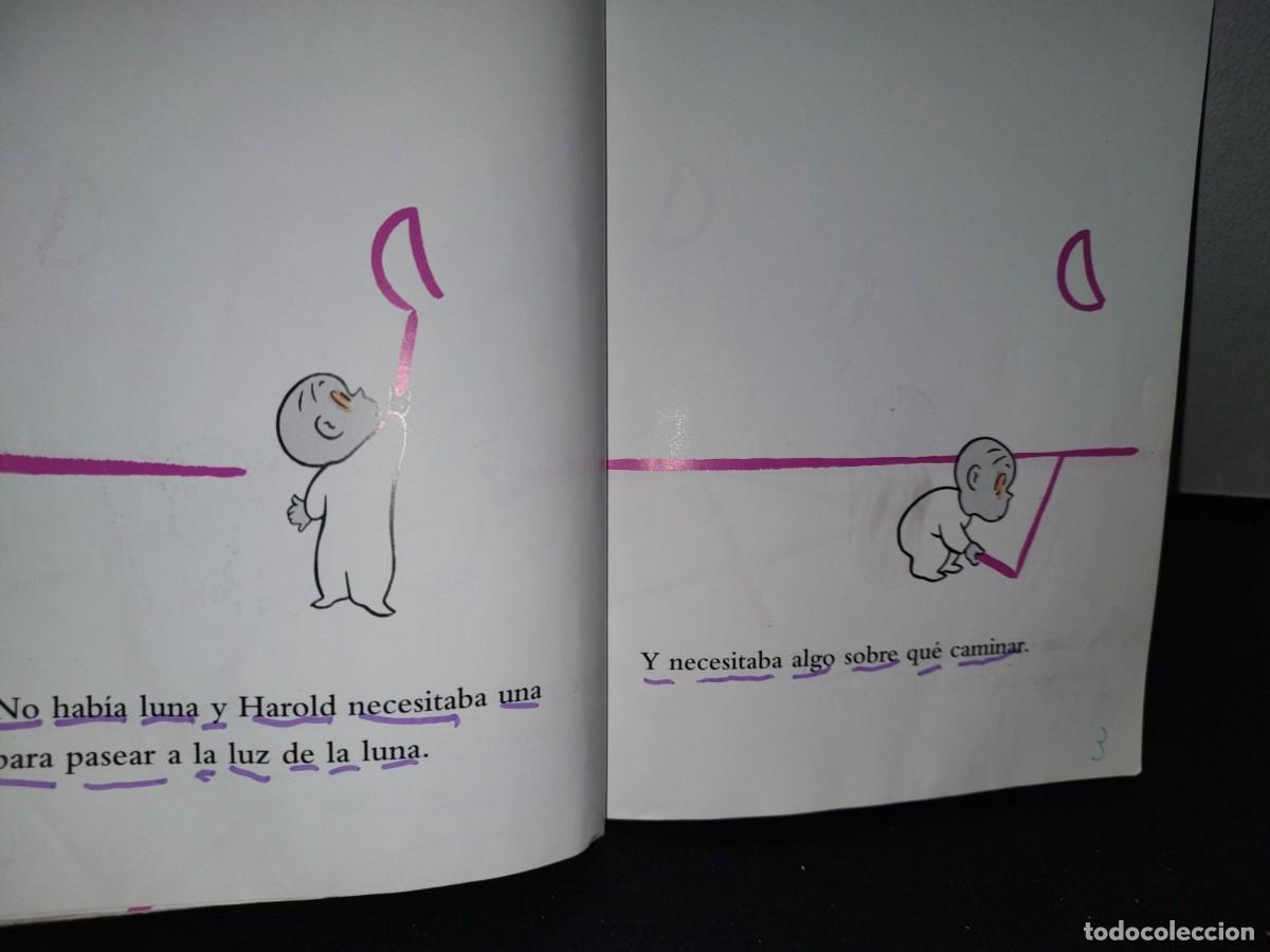 Libros de segunda mano: 77- HAROLD Y EL CRAY&Oacute;N MORADO - CROCKETT JOHNSON - Foto 7