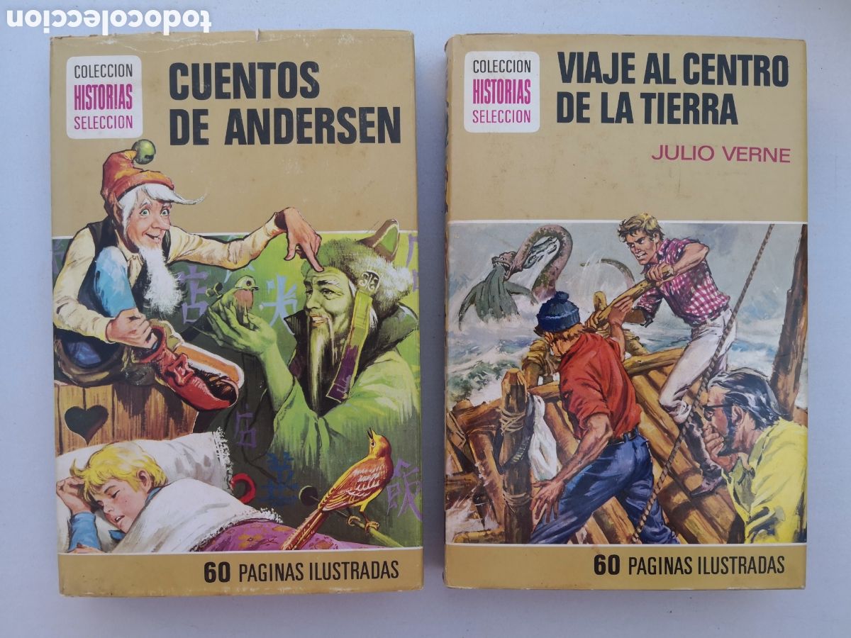 Viaje al centro de la Tierra y Cuentos de Andersen