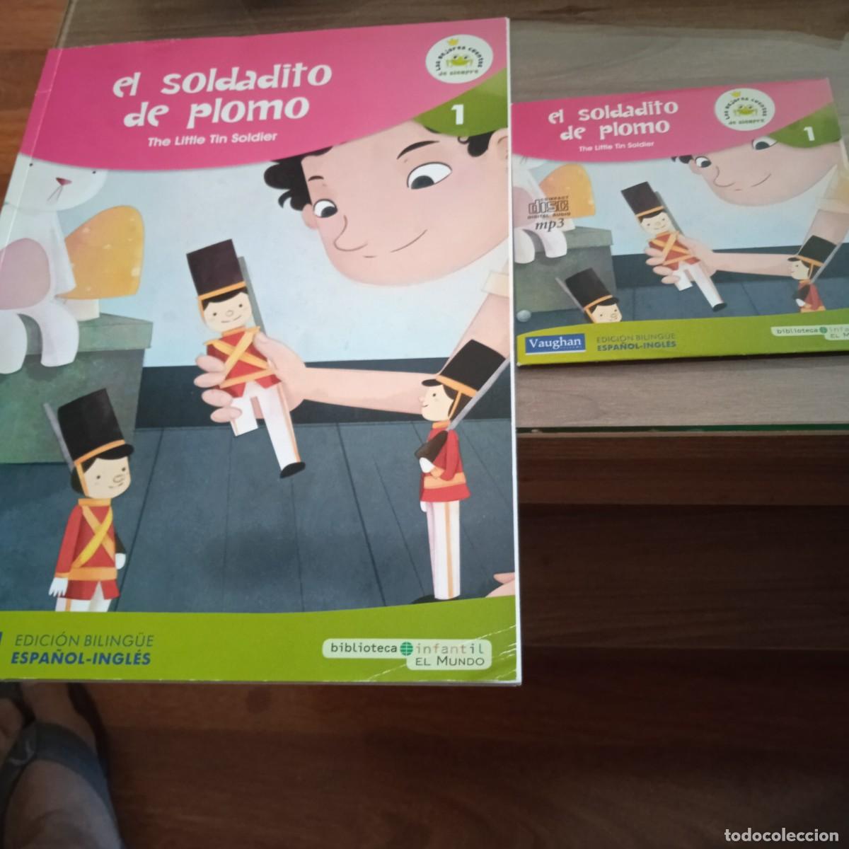 Libros de segunda mano: Vaugham Systems. Cuento y CD en ingl&eacute;s y espa&ntilde;ol. El soldadito de plomo - Foto 1