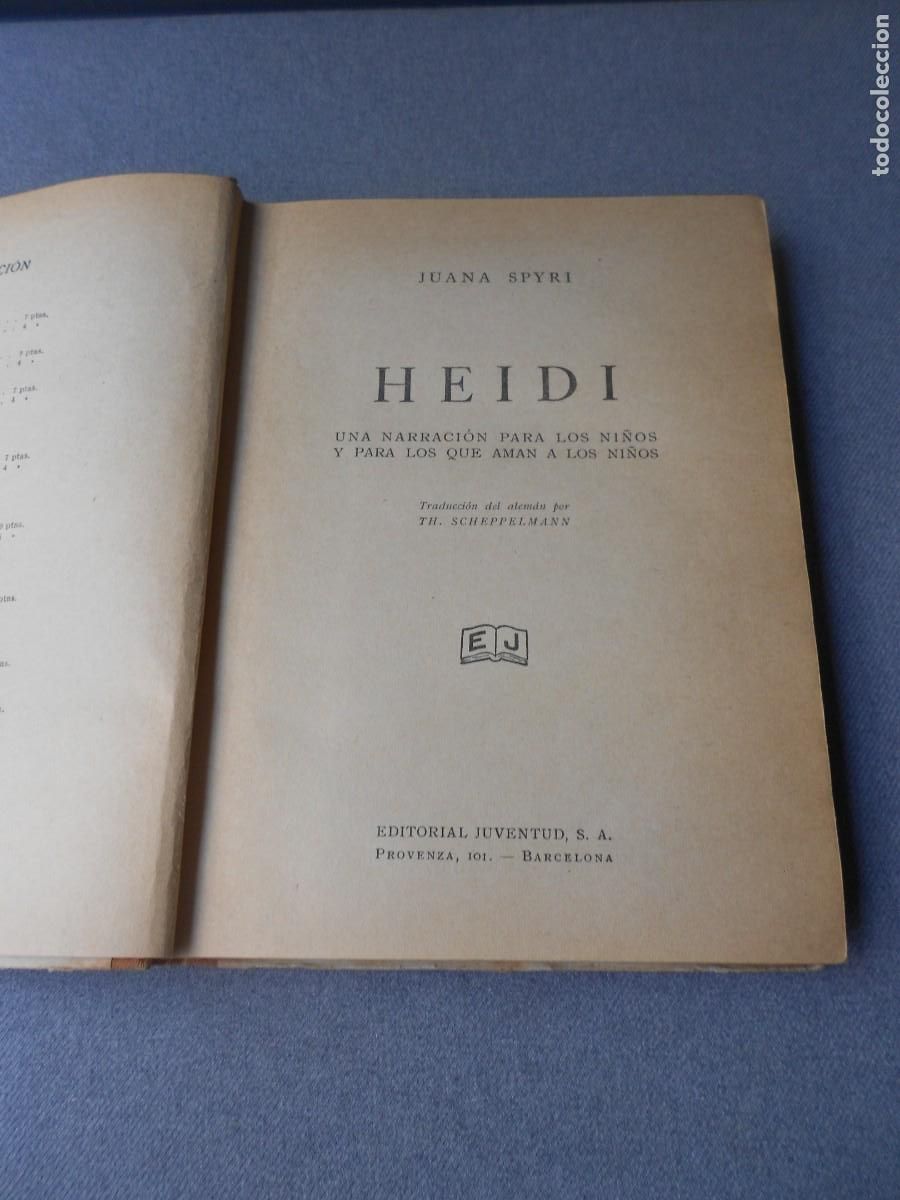 Libros de segunda mano: HEIDI - Foto 2