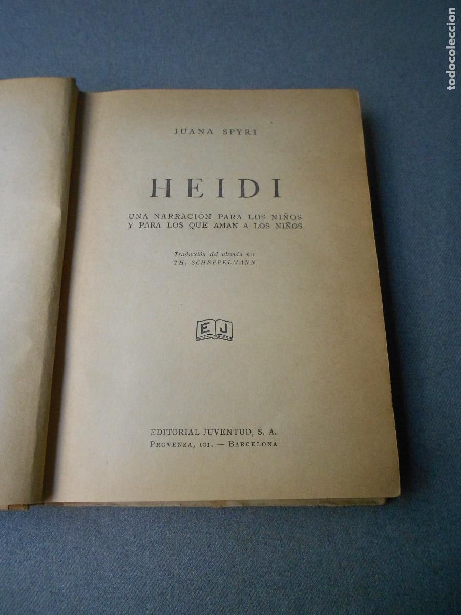 Libros de segunda mano: HEIDI - Foto 4