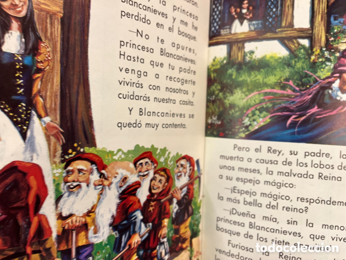 Libros de segunda mano: BLANCANIEVES. Cuento ilustrado. Cl&aacute;sicos BOGA. - Foto 5