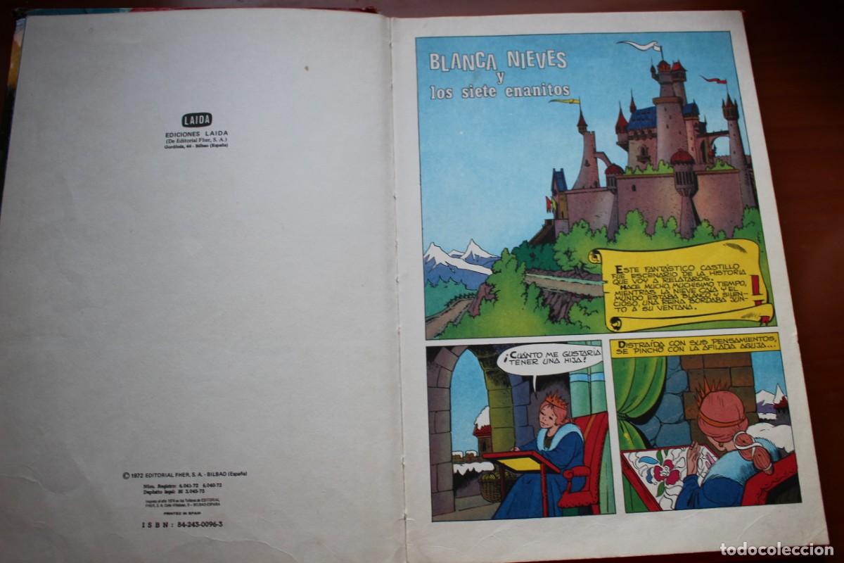 Libros de segunda mano: Blancanieves y El gato con botas. Laida. 1972. - Foto 6