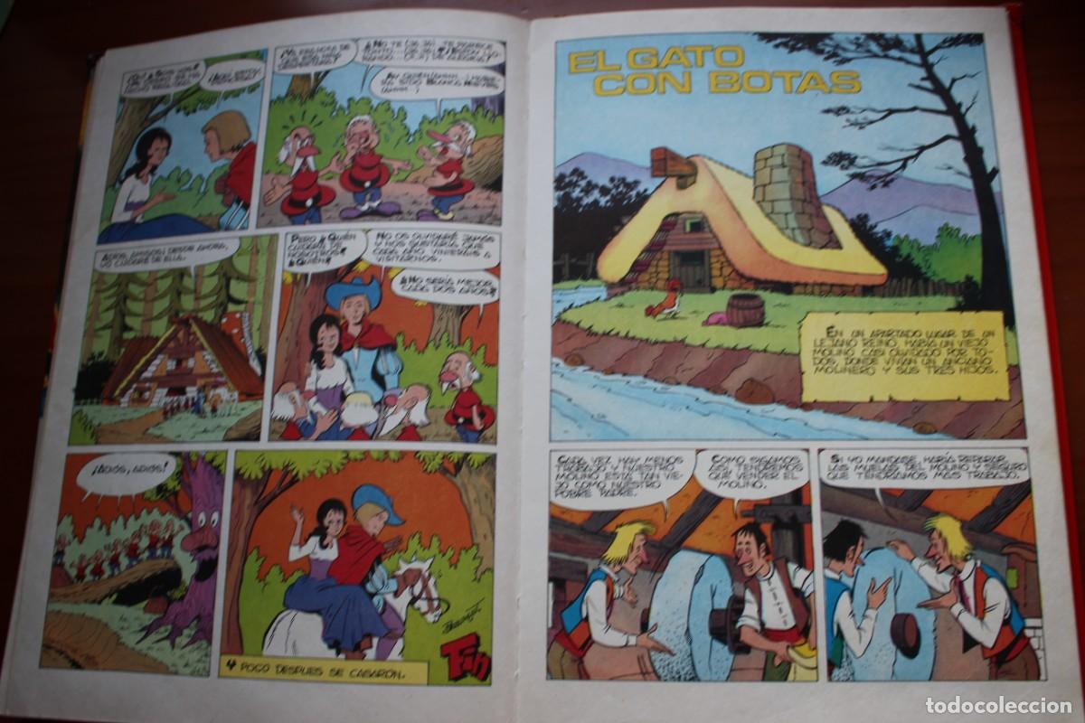 Libros de segunda mano: Blancanieves y El gato con botas. Laida. 1972. - Foto 7