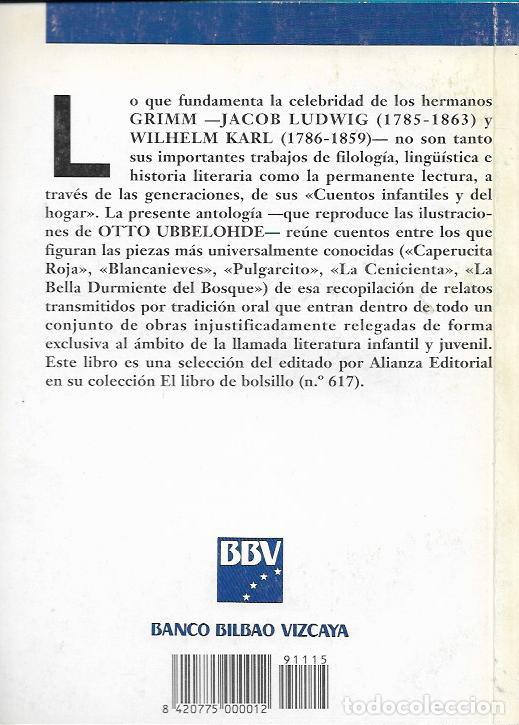 Libros de segunda mano: Cuentos (biblioteca de El Sol 4) - Grimm, Jacob y Wilhem - Foto 2