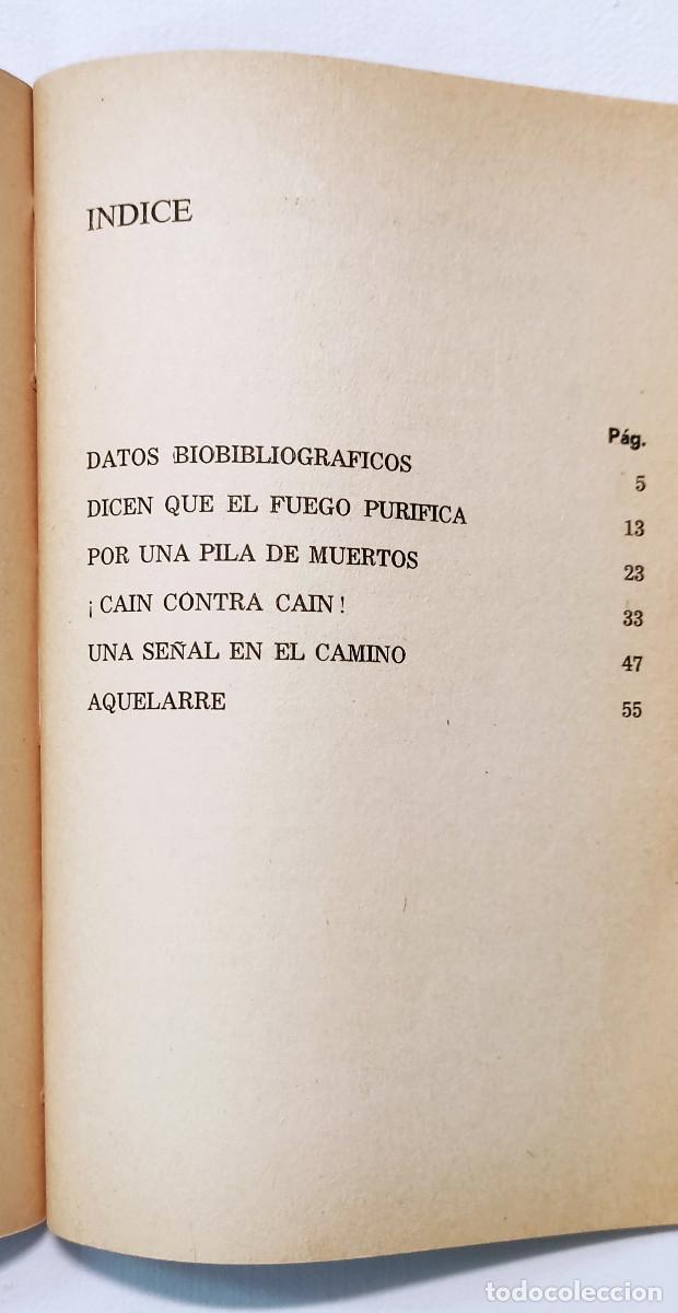 Libros de segunda mano: AQUELARRE. BOLIVAR MOYANO. RARO EJEMPLAR!!! - Foto 2