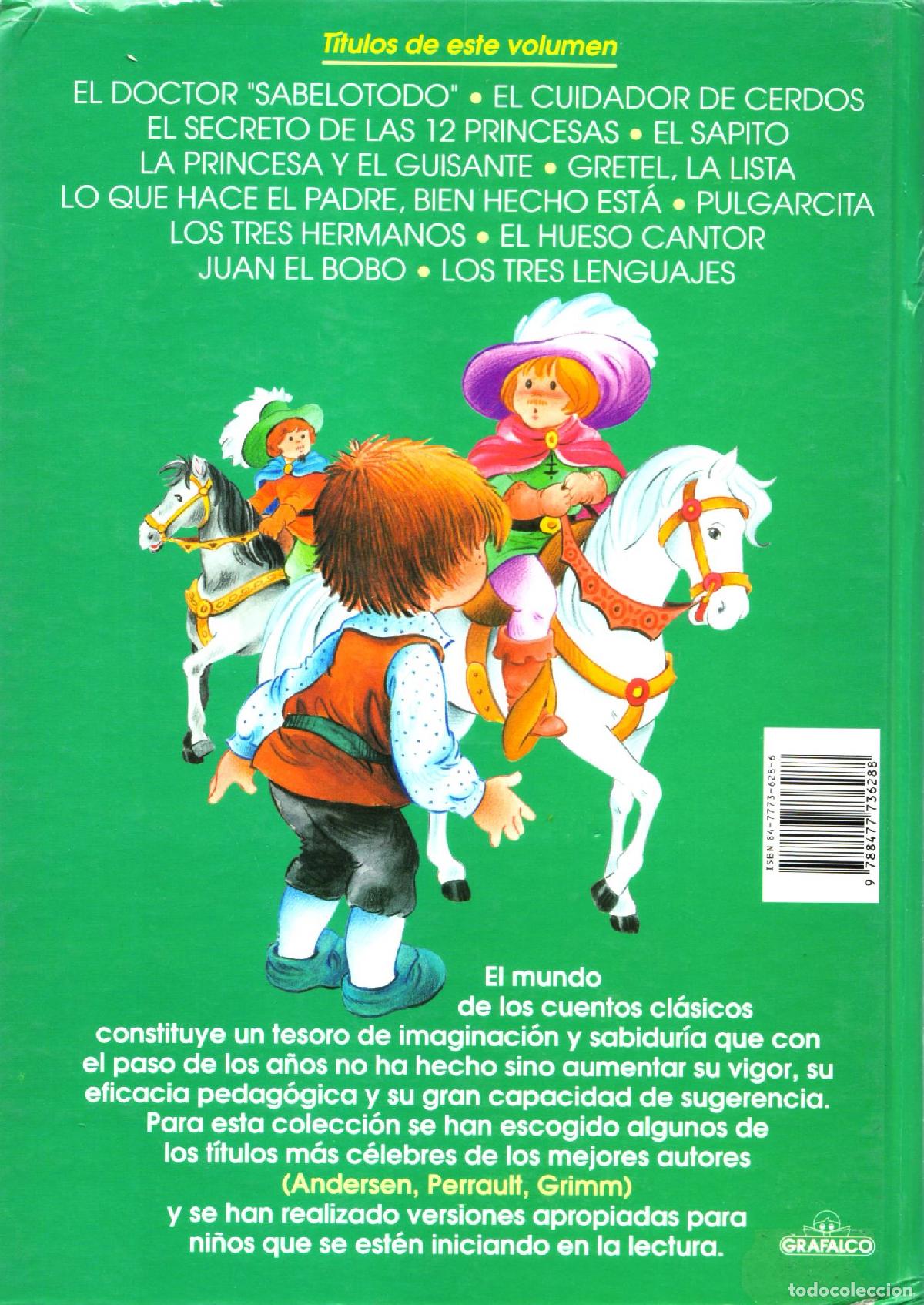 Libros de segunda mano: Cuentos y fabulas - Andersen, Perrault y Grimm - Foto 2