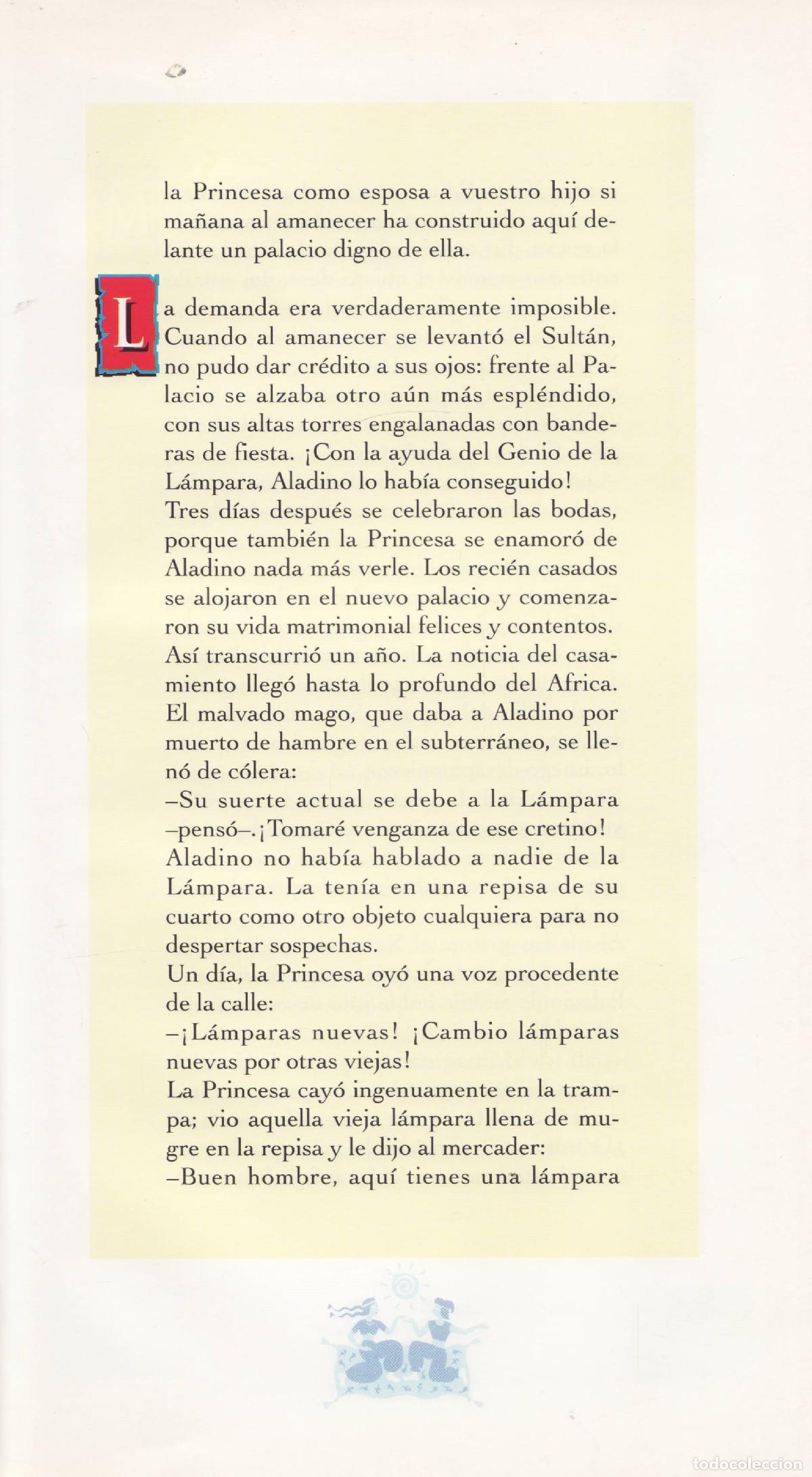 Libros de segunda mano: Aladino/Barba azul - Foto 2