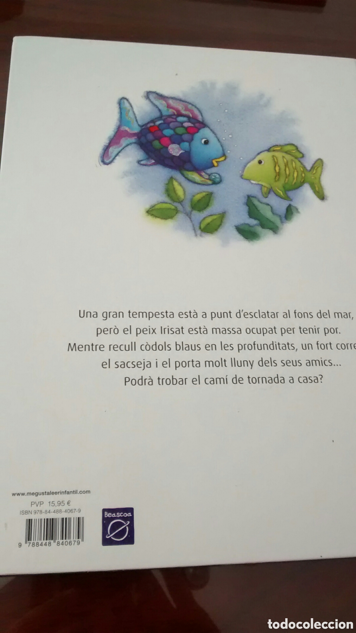 Libros de segunda mano: EL PEIX IRISAT TORNA A CASA DE MARCUS PFISTER (BEASCOA) - Foto 2