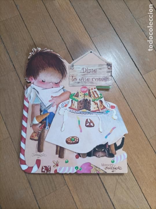 Libros de segunda mano: CUENTO DE FERRANDIZ DIME LO QUE COMES CON HELADO DE REGALO - Foto 1