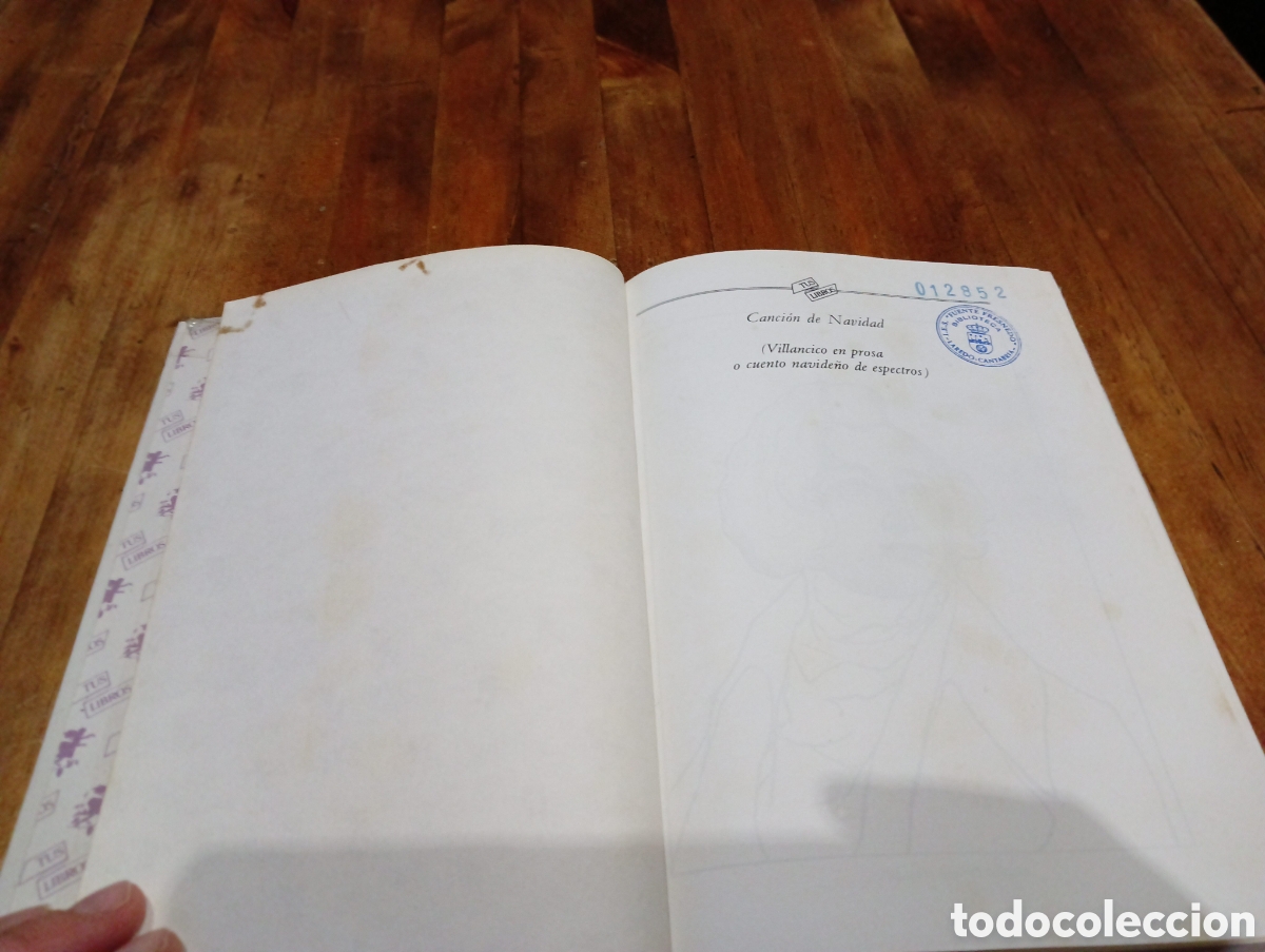Libros de segunda mano: Canci&oacute;n de Navidad. Charles Dickens - Foto 7