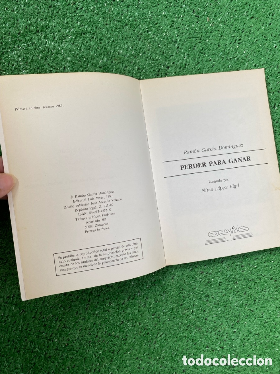Libros de segunda mano: Ram&oacute;n Garc&iacute;a Dom&iacute;nguez - Perder para ganar - Foto 4