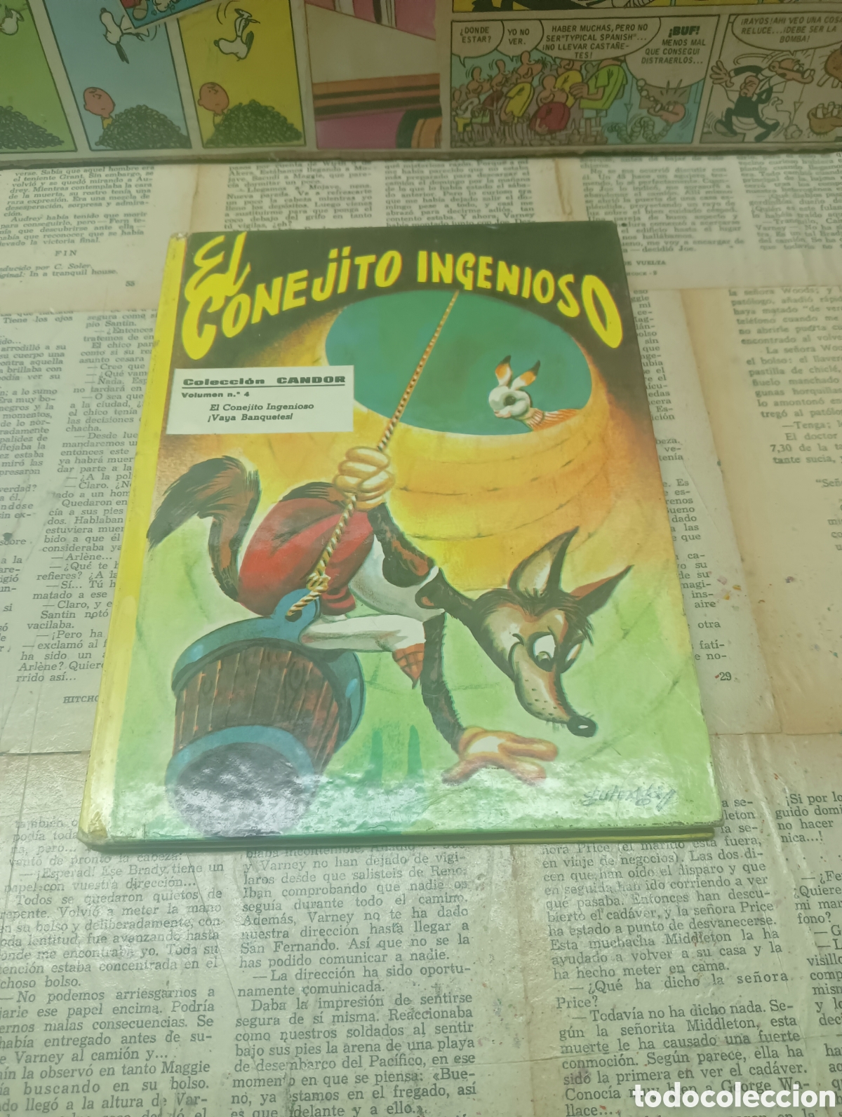 Libros de segunda mano: El conejito Ingenioso. - Foto 1