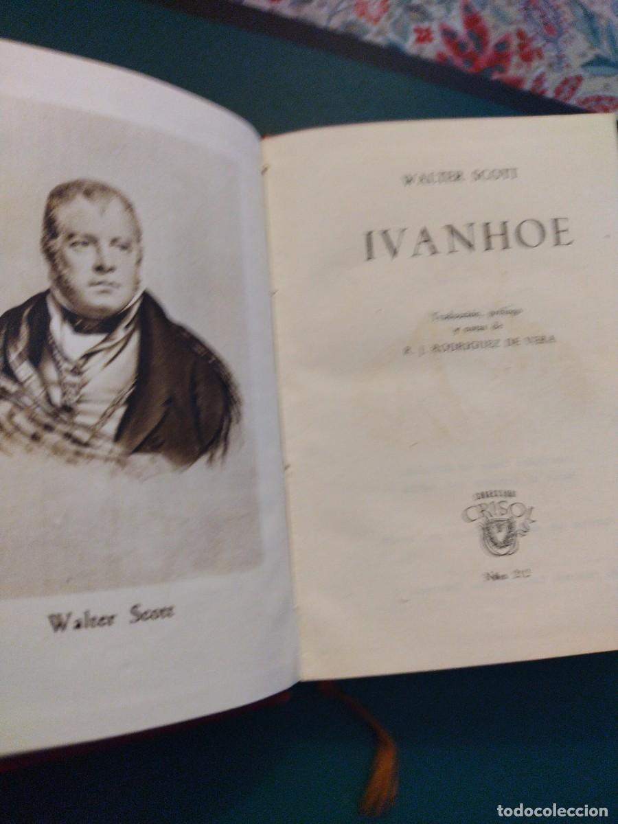 Libros de segunda mano: Ivanhoe/Walter Scott/ colecci&oacute;n Crisol 1947 - Foto 5