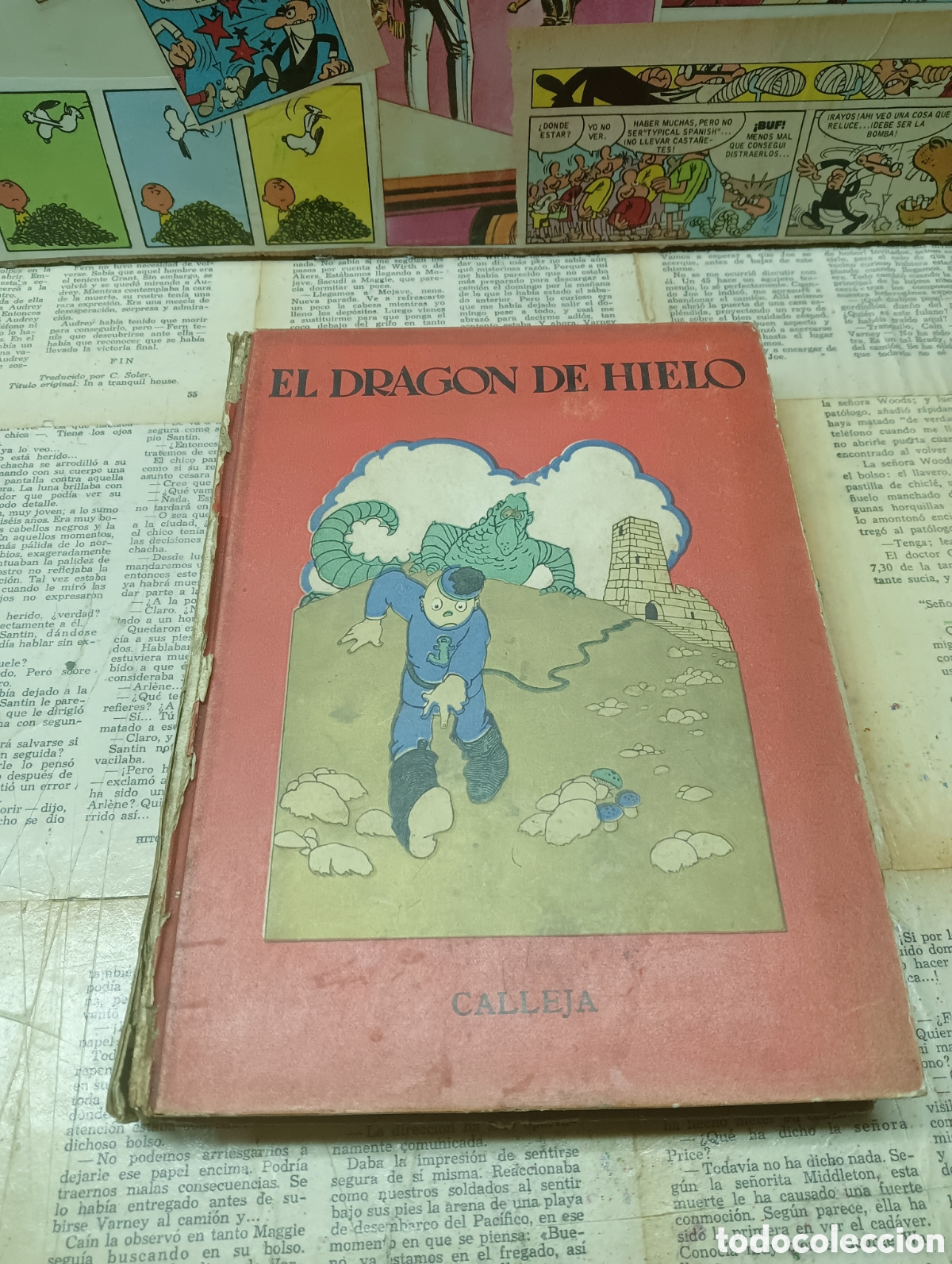 Libros de segunda mano: El Dragon de Hielo . Calleja. - Foto 1
