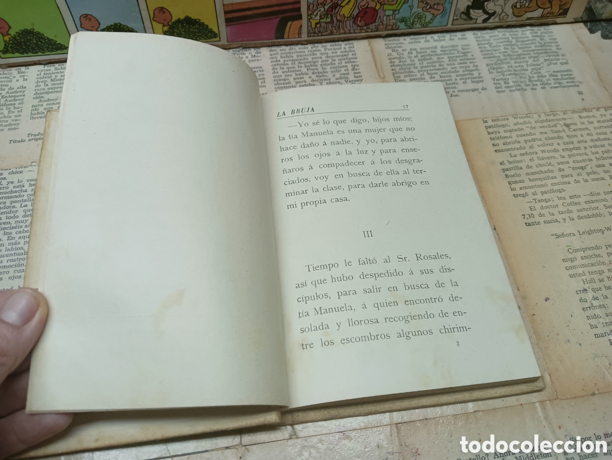 Libros de segunda mano: La Bruja. - Foto 2
