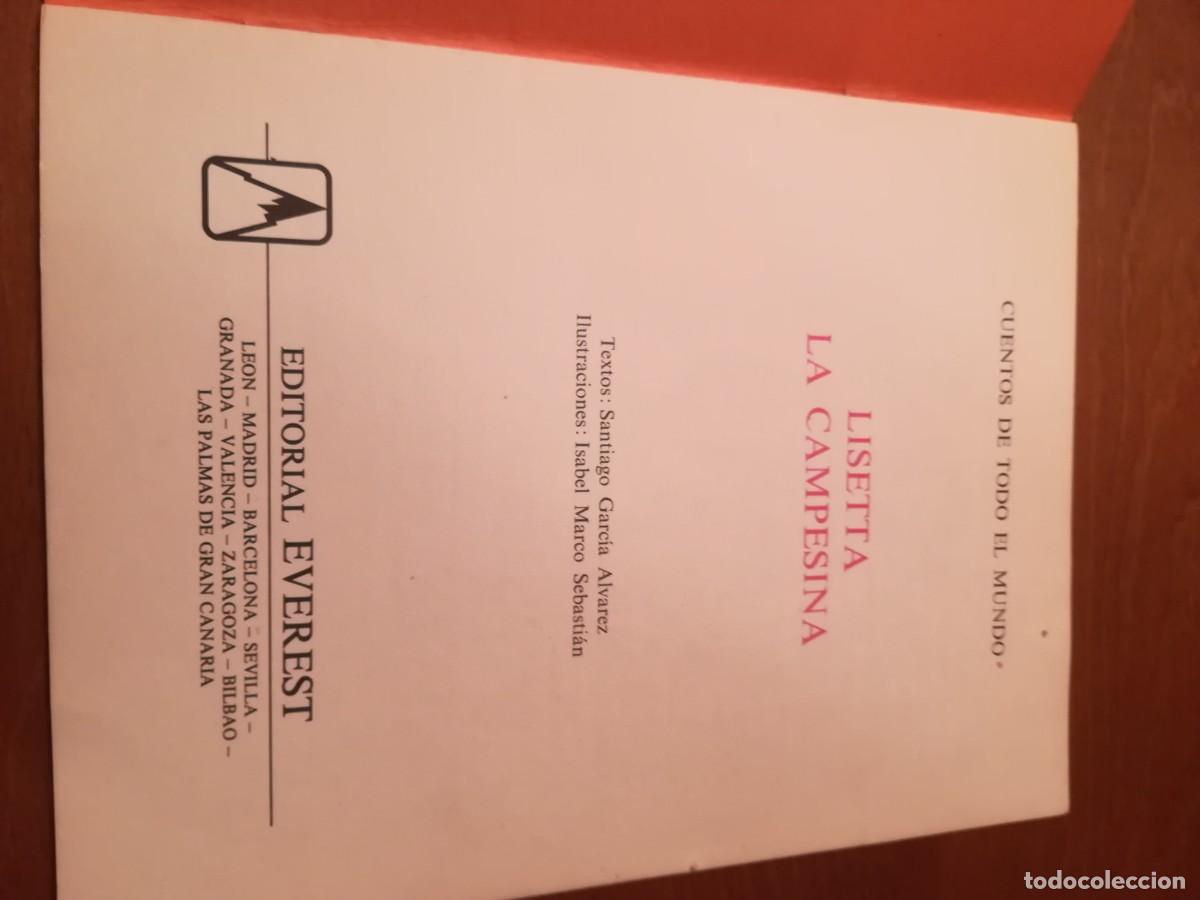 Libros de segunda mano: LISETTA LA CAMPESINA / EVEREST / CONS 460 - Foto 3